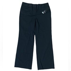 Rafaella Classic Fit Trouser Leg Black Pant